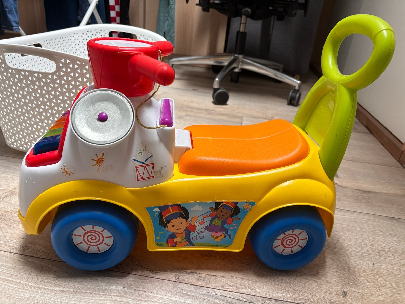 Fisher-Price Little People Muzikale Loopauto, Ophalen, Gebruikt, Loopvoertuig