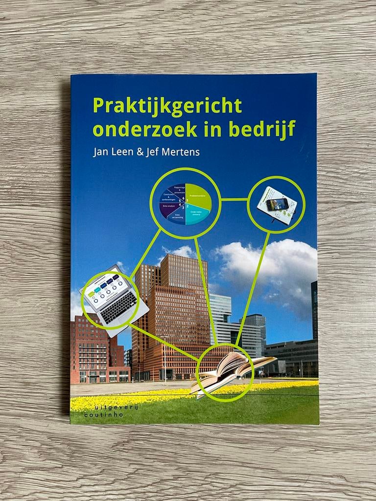Praktijkgericht onderzoek in bedrijf - Jan Leen & Jef Merten, Ophalen of Verzenden, Zo goed als nieuw, Management