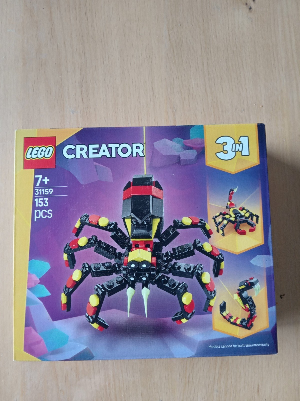 LEGO Creator 31159 Spin Schorpioen Slang 3-in-1 NIEUW, Lego, Nieuw, Ophalen of Verzenden, Compleet