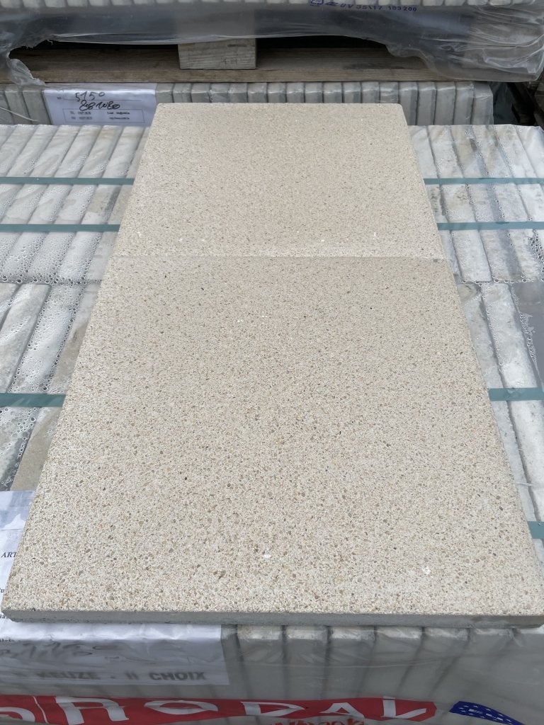 B-keus Terrastegels 40x40x4 Reims Beige vlak (5150), Niet ingevuld, Niet ingevuld, Nieuw, Ophalen of Verzenden