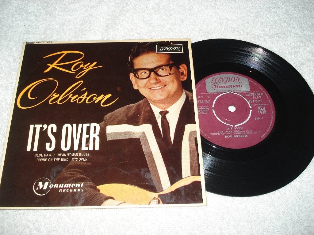 Roy Orbison   EP  it,s Over   UK     Orgineel, Cd's en Dvd's, Vinyl Singles, Zo goed als nieuw, Pop, EP, Fotohoes