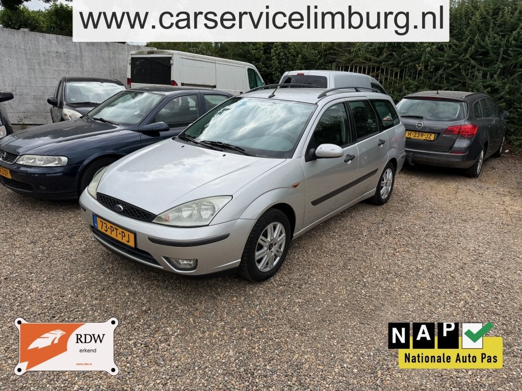 Ford FOCUS Wagon 1.6-16V Futura (bj 2004), Auto's, Ford, Focus, 1596 cc, Gebruikt, Zwart