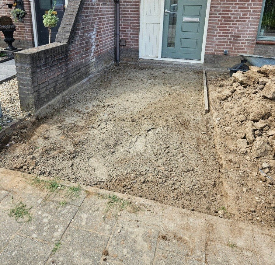 Gratis kleigrond af te halen, Tuin en Terras, Zand, Ophalen, Gebruikt, Overige typen