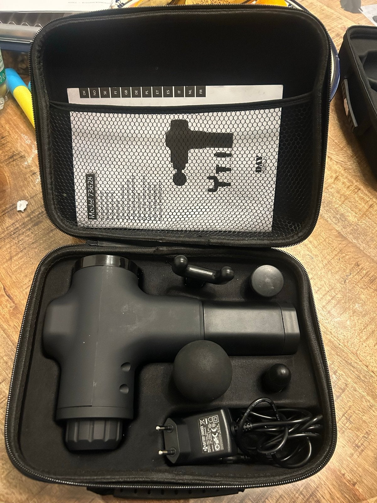 Massage Gun - Model 73628 - Zo goed als nieuw, Ophalen of Verzenden, Zo goed als nieuw, Apparaat
