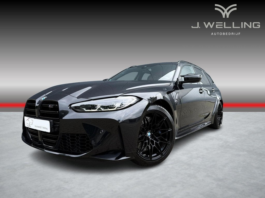 BMW 3-serie Touring M3 xDrive Competition Drivers Pack / H&K, Auto's, BMW, Automaat, Gebruikt, Zwart, Vierwielaandrijving