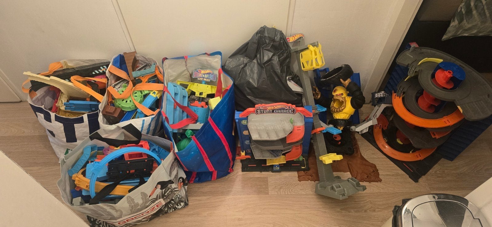 Grote partij Hot Wheels racebanen en speelsets, Kinderen en Baby's, Speelgoed | Speelgoedvoertuigen, Ophalen of Verzenden