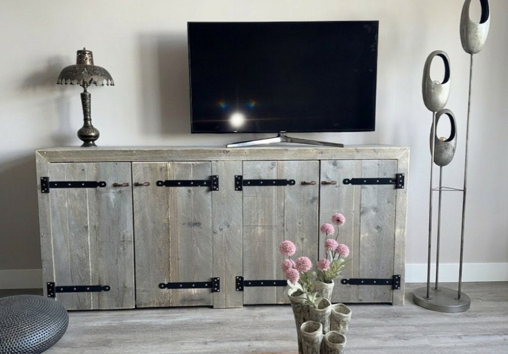 Dressoir steigerhout. Kast op maat/model gemaakt NIEUW, Ophalen of Verzenden, Nieuw, 25 tot 50 cm