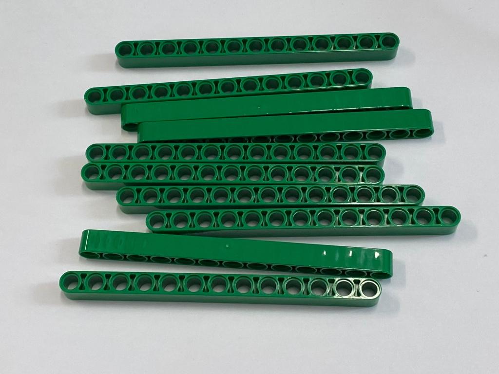 Partij 10x nieuwe dikke Lego 1x13 liftarms, diverse kleuren, Ophalen of Verzenden, Nieuw, Losse stenen, Lego
