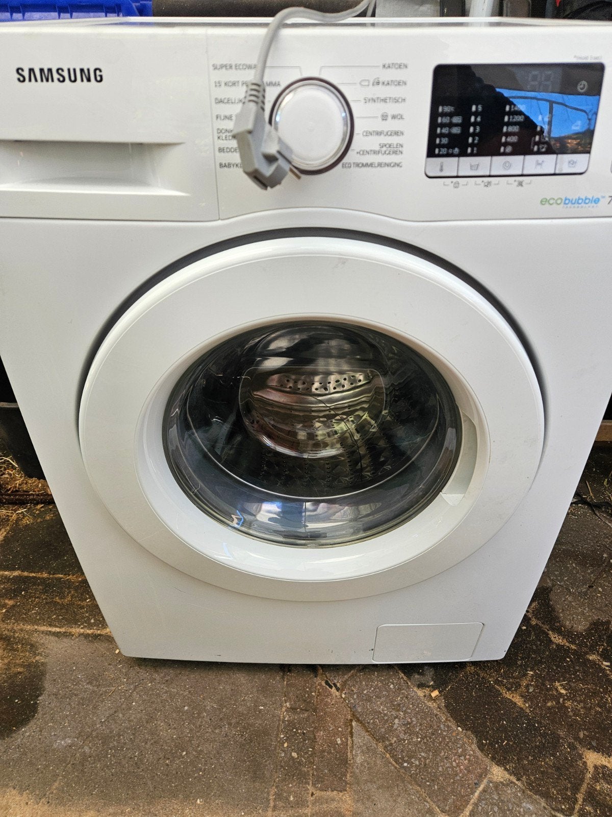 Samsung WW70J5585MW Wasmachine - Defect, Ophalen, Voorlader, Niet werkend, 85 tot 90 cm