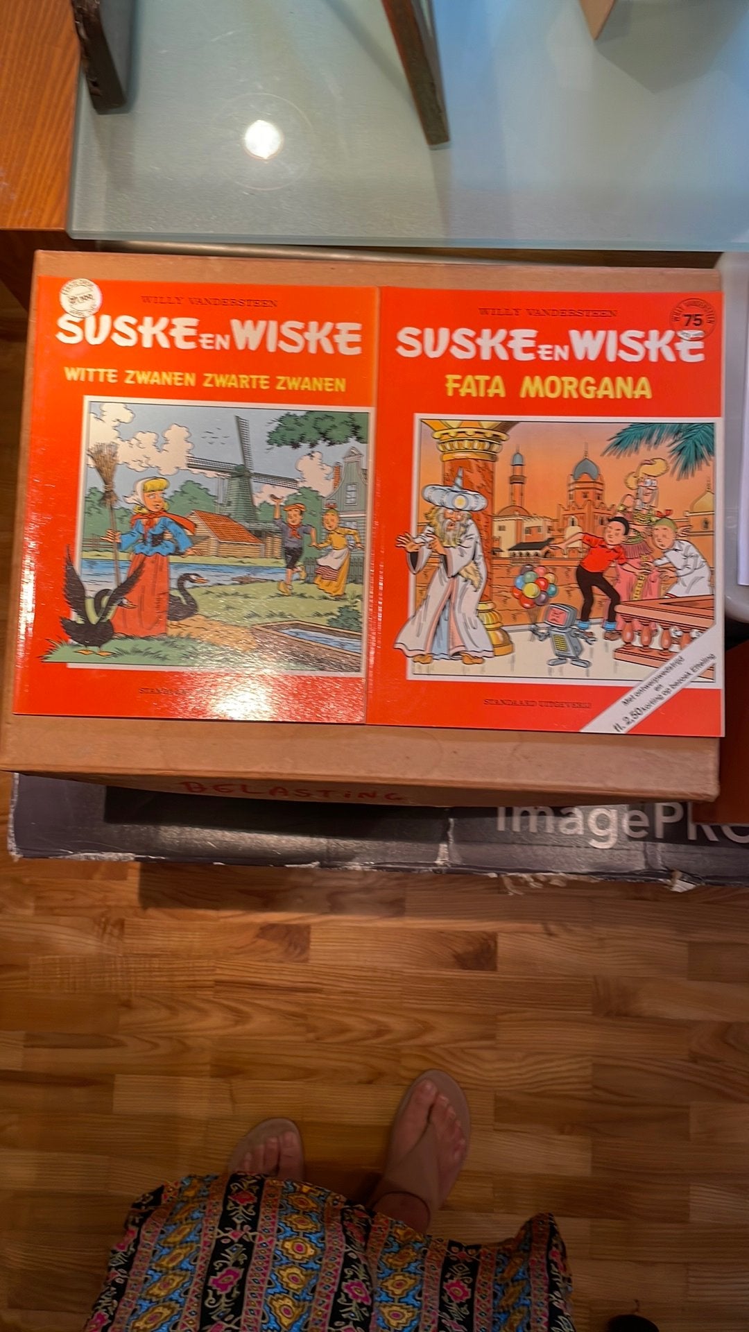 Suske en Wiske, fata Morgana , witte zwanen en zwarte zwanen, Ophalen of Verzenden, Suske en Wiske, Zo goed als nieuw, Boek of Spel