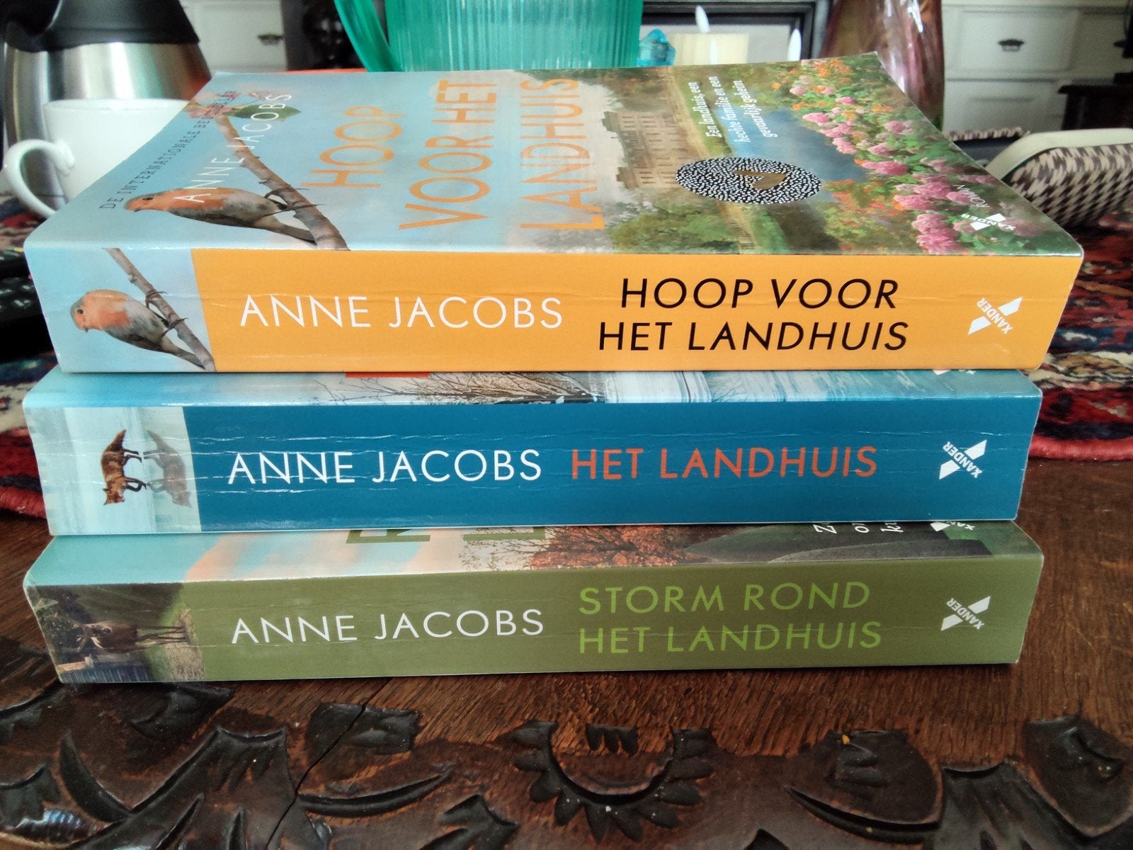 Het Landhuis/Hoop/Storm/, ANNE JACOBS, Ophalen of Verzenden, Zo goed als nieuw