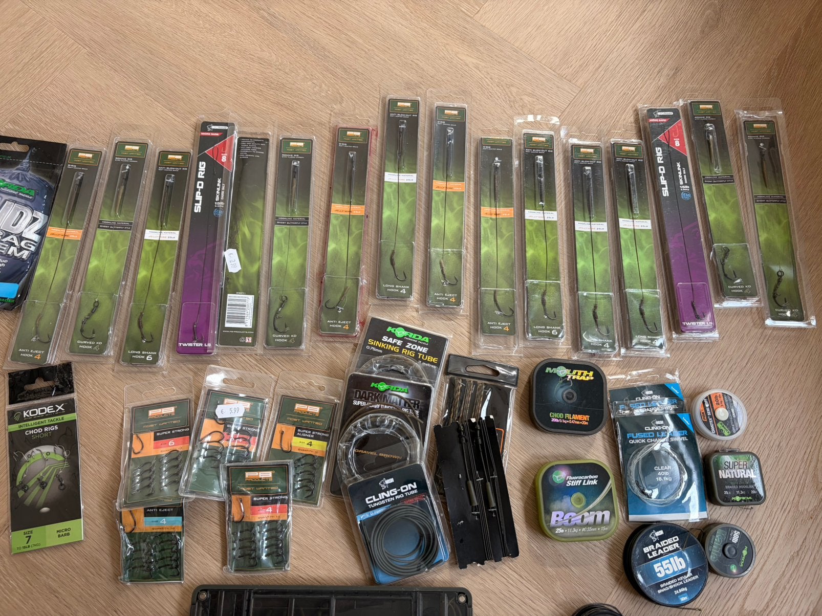 Nash, korda fox, PB+tackle box, Ophalen of Verzenden, Zo goed als nieuw, Overige typen