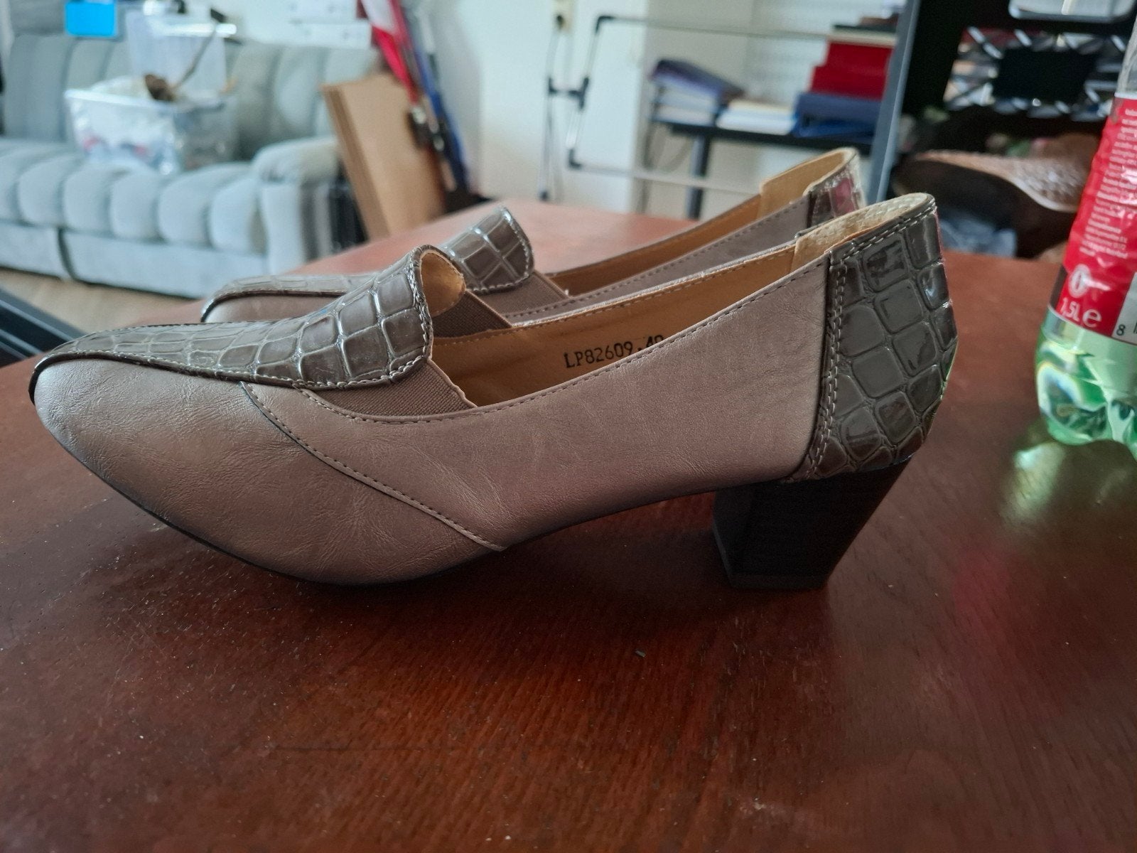 Nieuwe Leren Pumps, Pumps, Bruin, Nieuw, Ophalen of Verzenden