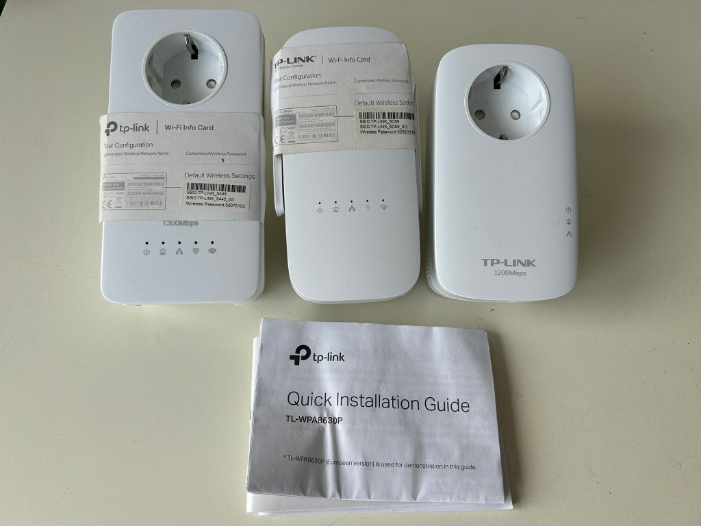 TP Link AV1200 Adapter + AV1200 Extender + AV1300 Extender, Ophalen, Zo goed als nieuw, TP-LINK