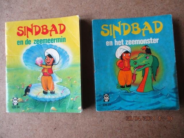 adv1629 sindbad mini, Boeken, Eén stripboek, Ophalen, Gelezen