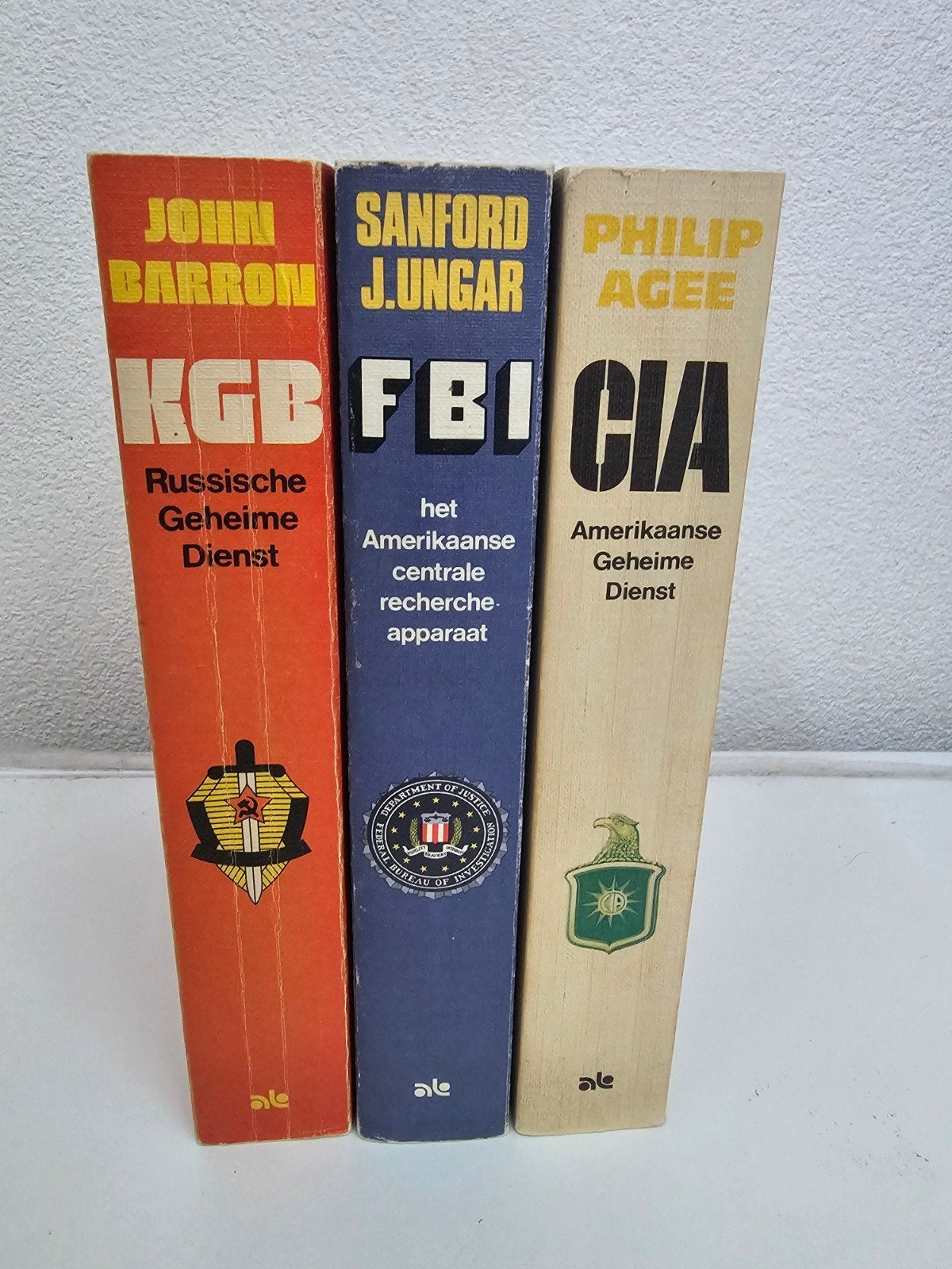 KGB, FBI, CIA: De Geheime Diensten, Ophalen of Verzenden, Gelezen, John Barron, Sanford J. Ungar, Philip Agee