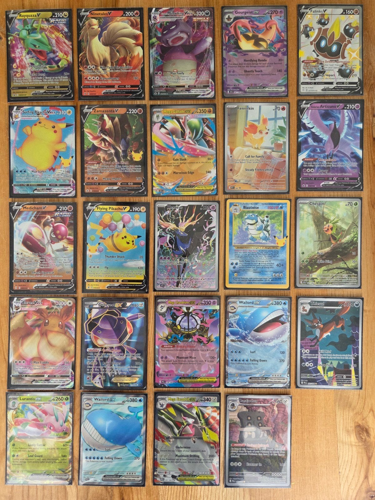 Pokémon Kaarten Collectie - V, VMAX, EX, GX, Pitch Black,, Ophalen, Zo goed als nieuw, Meerdere kaarten