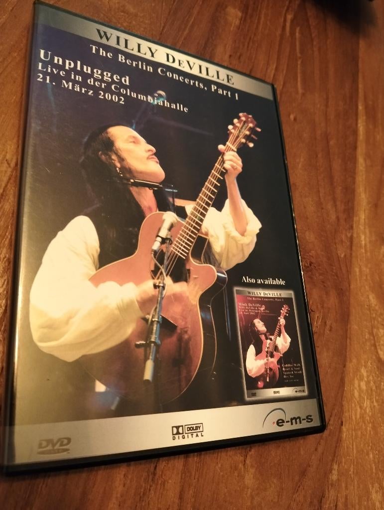 Dvd Willy DeVille The Berlin concerts, Alle leeftijden, Ophalen of Verzenden, Zo goed als nieuw, Muziek en Concerten