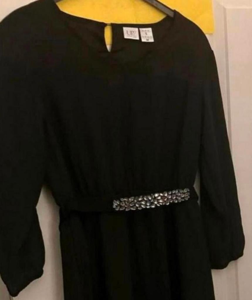 NIEUWE damesjurk chique …maat S/ M, Maat 38/40 (M), Zwart, Nieuw, Ophalen of Verzenden