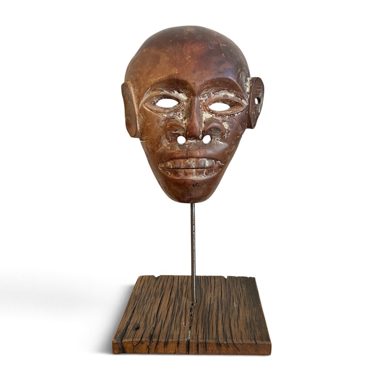 Oude tribal Himalaya masker (Gurung, Magar of Tamang), Ophalen