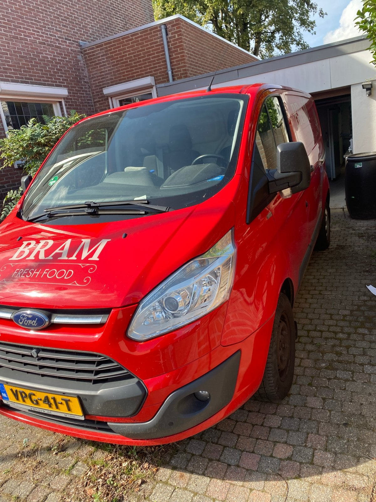 Ford Transit Custom 2016 Rood, Ophalen, Nieuw, Ford