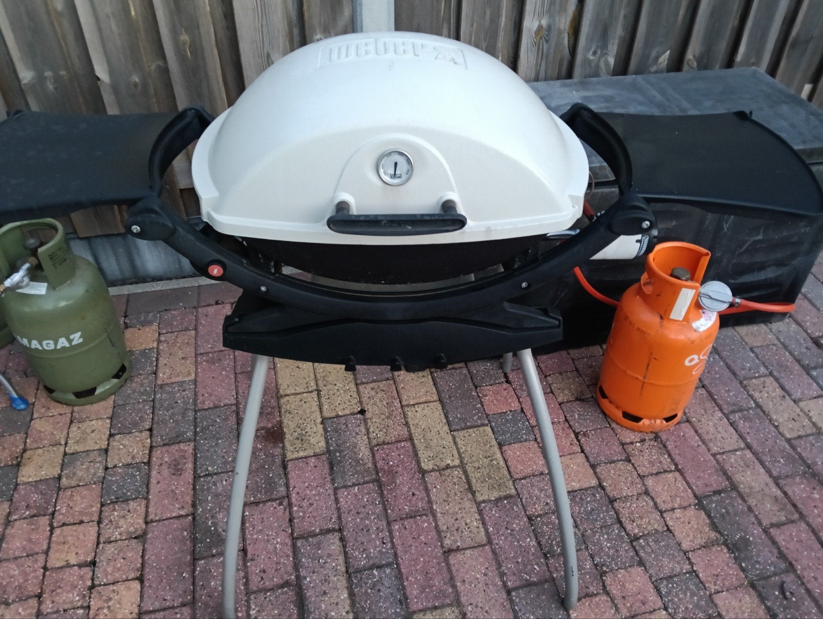Weber gas BBQ, Ophalen, Gebruikt