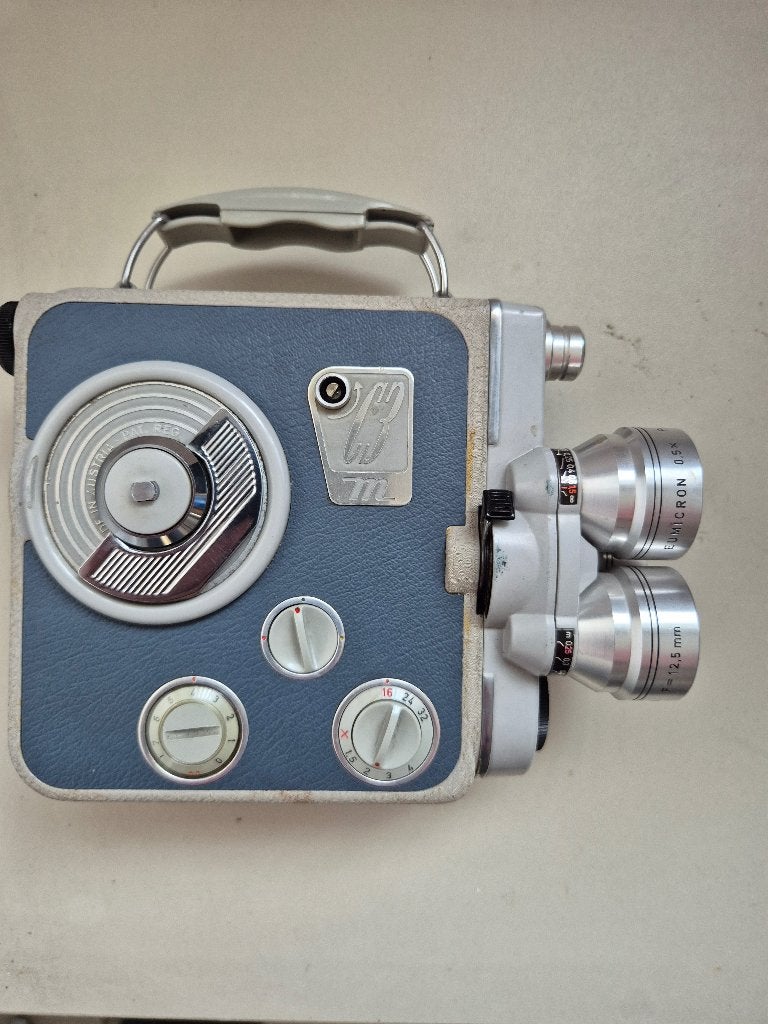 Vintage Eumig 3 M 8mm Filmcamera, Ophalen of Verzenden, 1960 tot 1980, Filmcamera