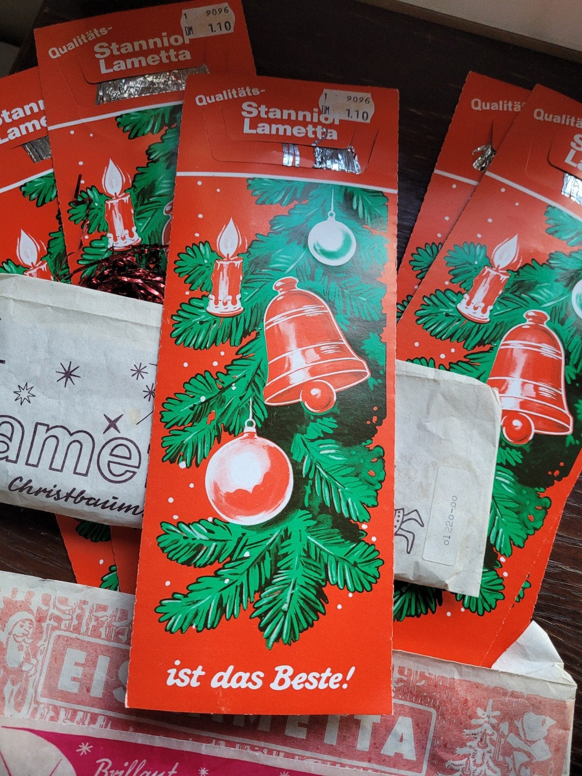oude zware kerst lood lametta, Ophalen of Verzenden, Nieuw