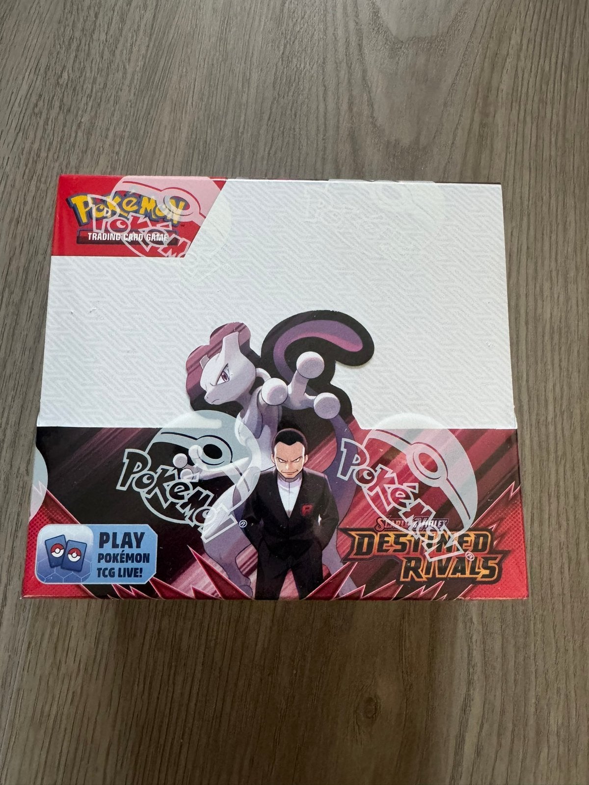 Pókemon Destined Rivals Boosterbox Booster box sealed ENG, Ophalen of Verzenden, Nieuw, Boosterbox, Foil