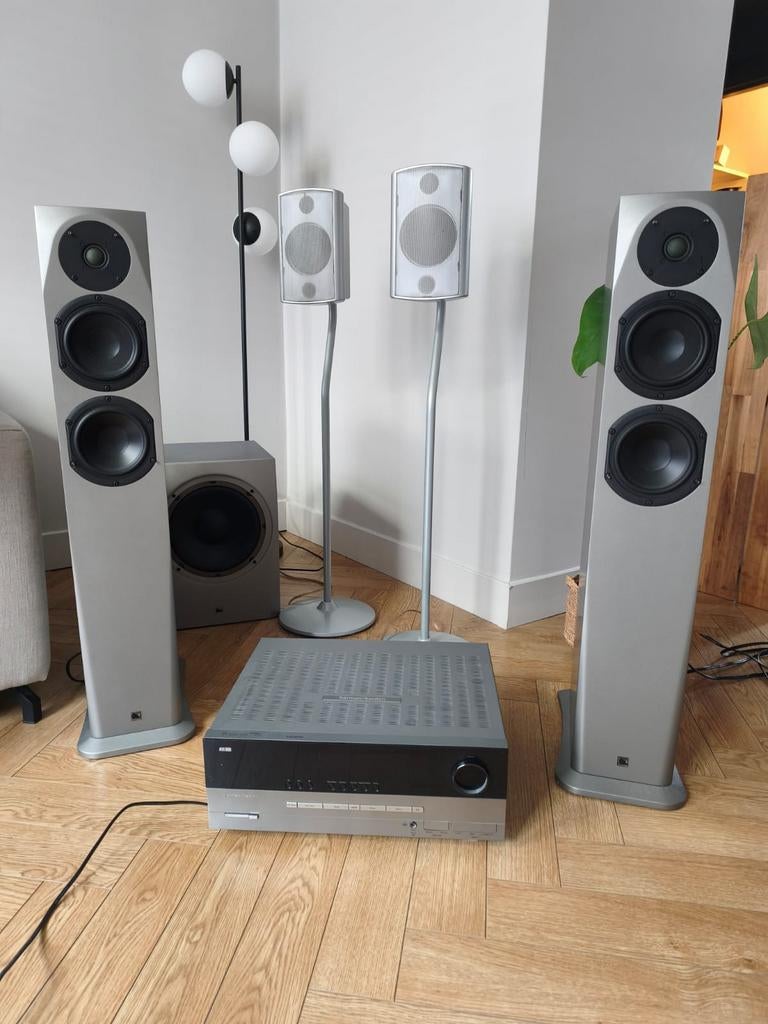 Phonar speakerset met versterker, Audio, Tv en Foto, Luidsprekers, 120 watt of meer, Overige merken, Ophalen