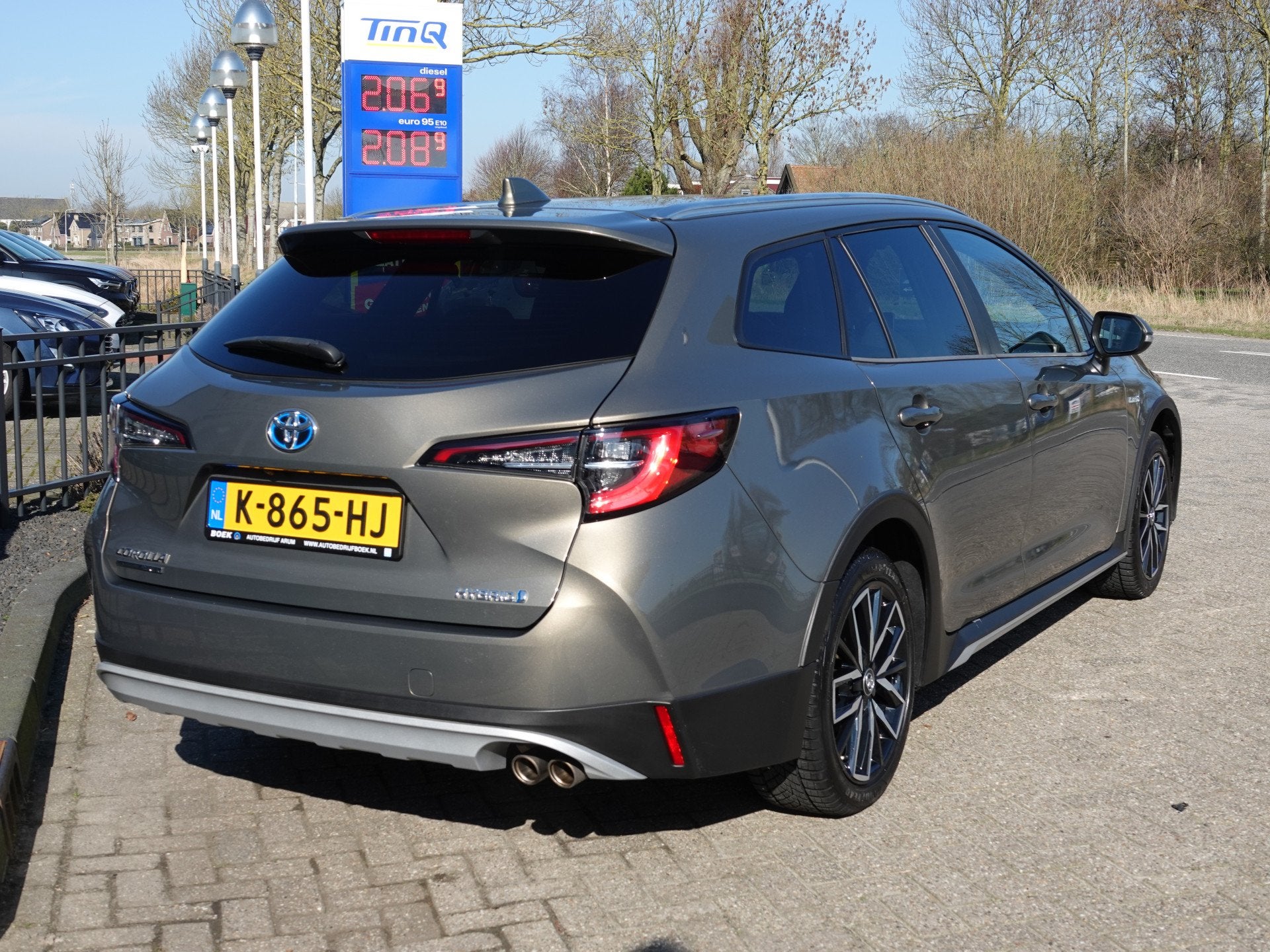 Toyota Corolla Touring Sports 2.0 Hybrid Trek ADAPT. CRUISE, Auto's, 1345 kg, Gebruikt, 4 cilinders, Bruin