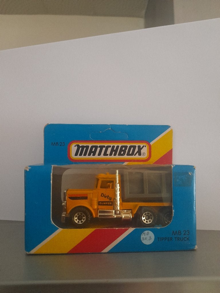 Matchbox MB 23 Tipper Truck - Nieuw in doos, Ophalen of Verzenden, Nieuw