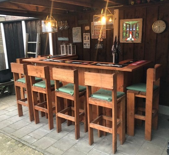 Houten bar, Ophalen of Verzenden, Nieuw