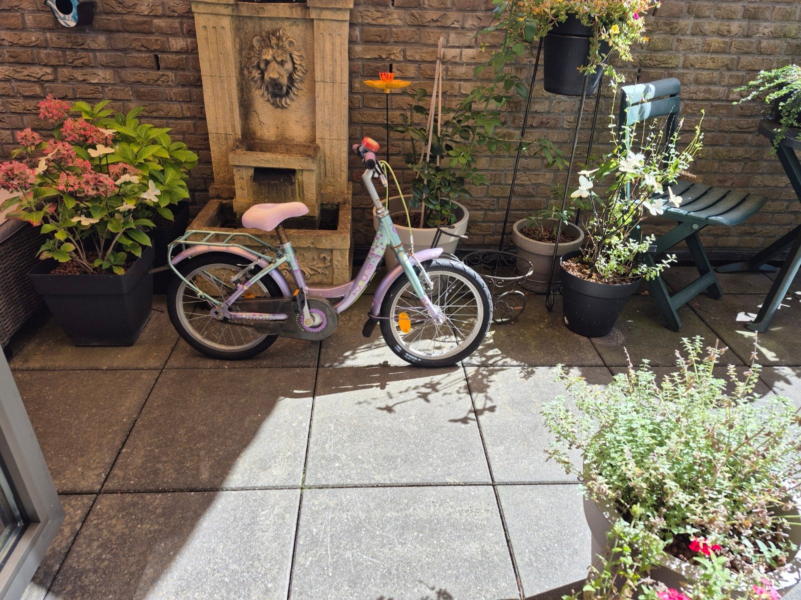 16inch kinderfietsje 10€, Fietsen en Brommers, Ophalen, Gebruikt, Terugtraprem, 16 tot 20 inch