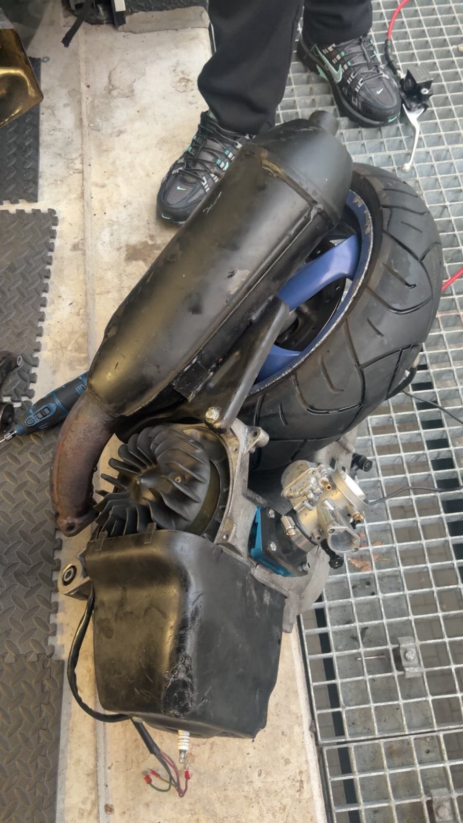 TPH 172cc s2 dd dg blok, Ophalen, Zo goed als nieuw, Blok, Piaggio
