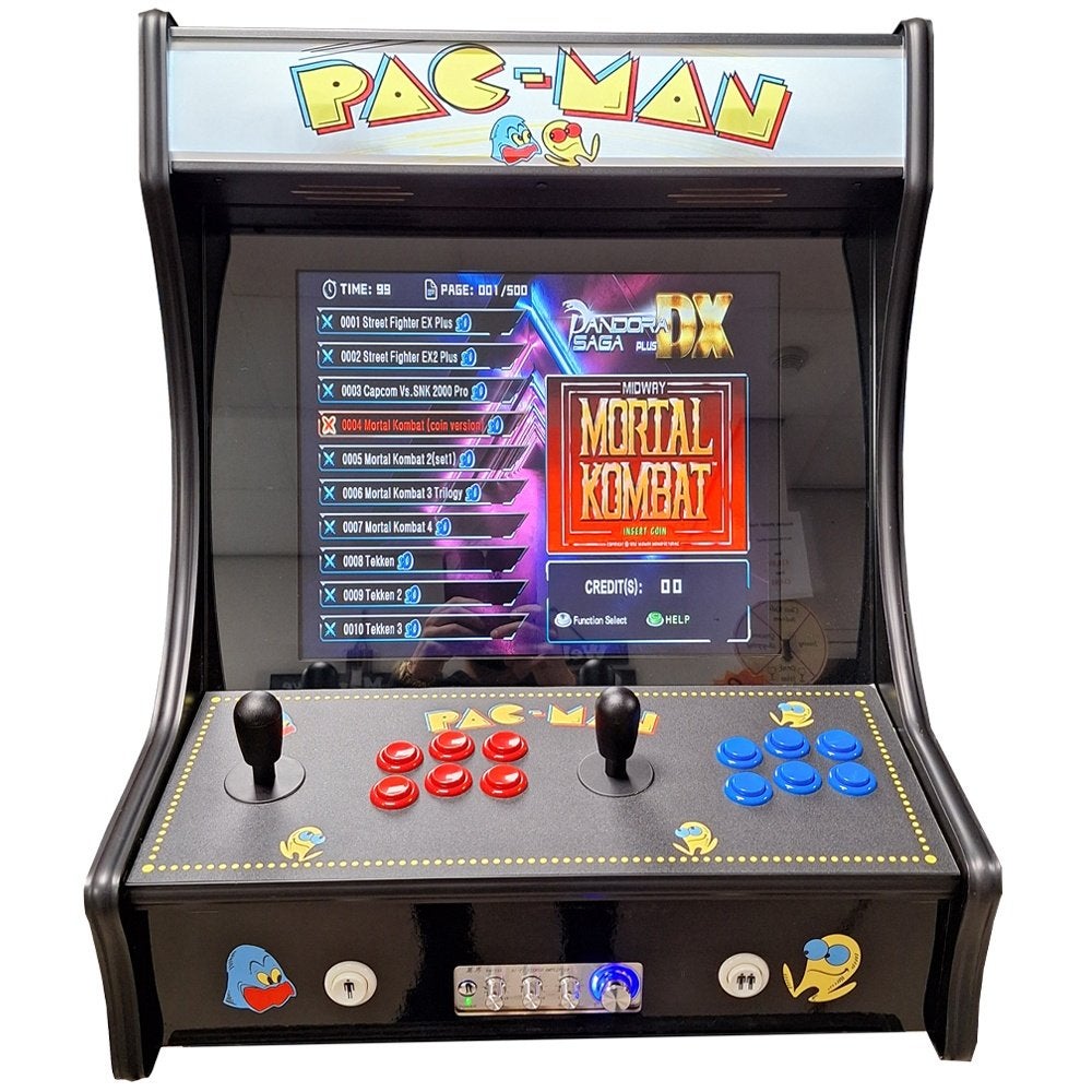 Pac man arcadekast - Arcade games - Spel automaat, Kouwehoek 1b, Meerkleurig, Overige stijlen, Nieuw