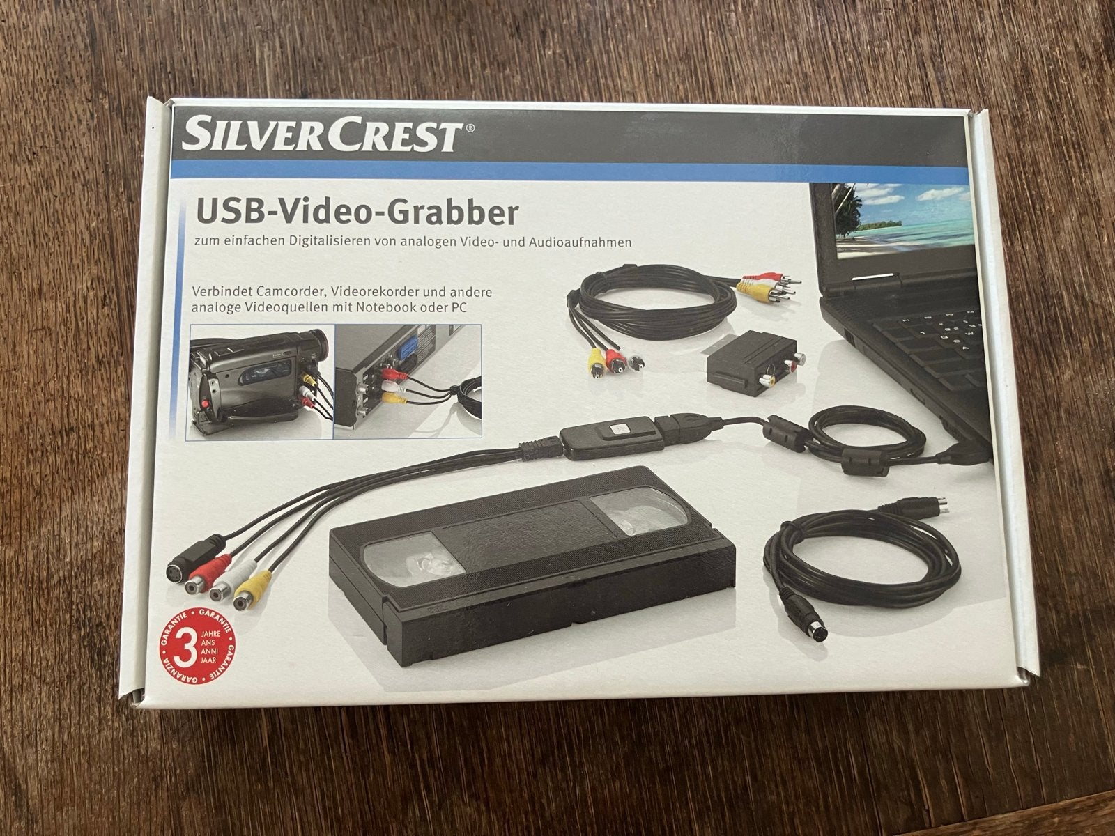SilverCrest USB-Video-Grabber Nieuw, Ophalen of Verzenden, Nieuw