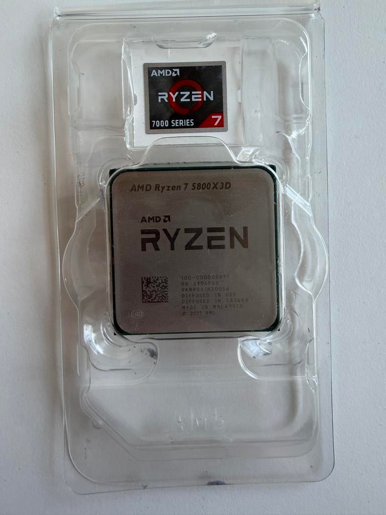 AMD Ryzen 7 5800X3D Processor - Zo goed als nieuw, Computers en Software, Processors, Ophalen of Verzenden, Zo goed als nieuw