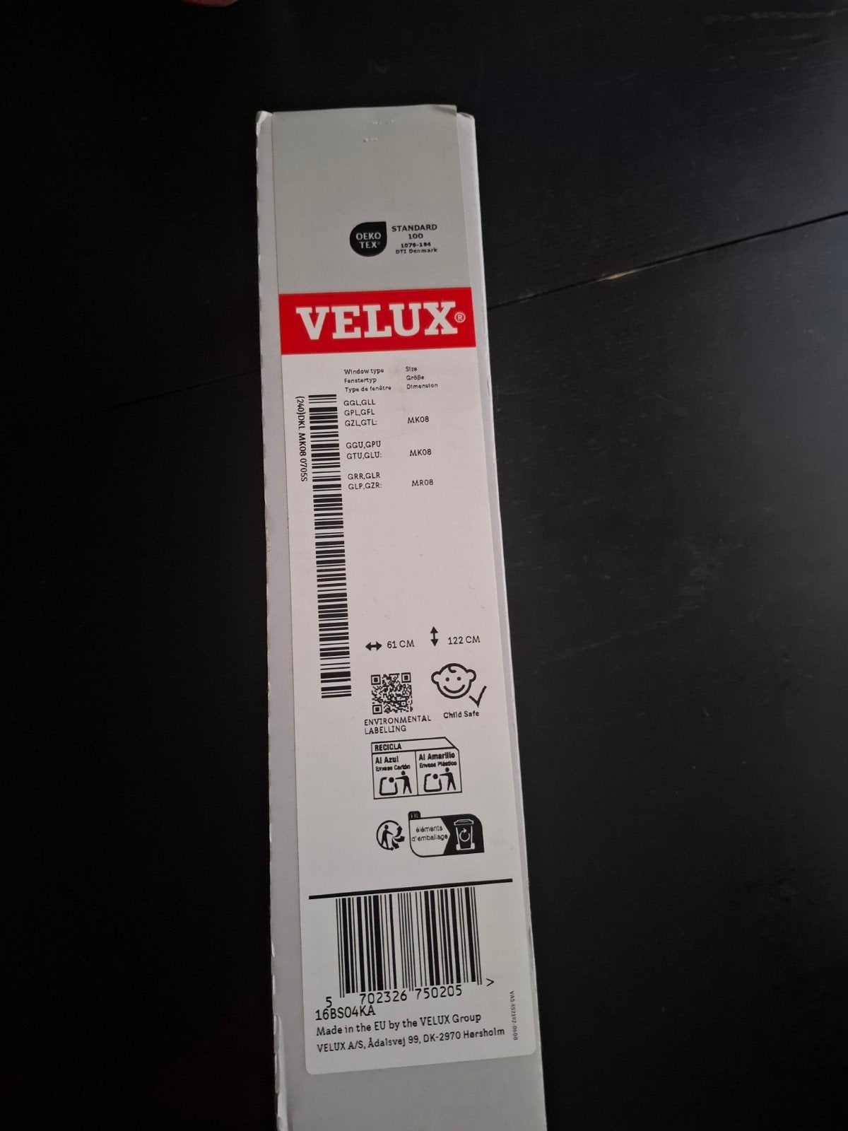 Velux verduisterend rolgordijn - Nieuw in doos, Huis en Inrichting, Ophalen, Verduisterend, Nieuw, Rolgordijn