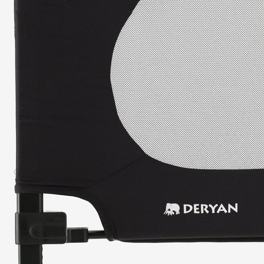 DERYAN bedhekje 120 cm zwart | In hoogte verstelbaar, Ophalen, Overige typen, Zo goed als nieuw, Marithaime 8, 6662 WD Elst, Nederland