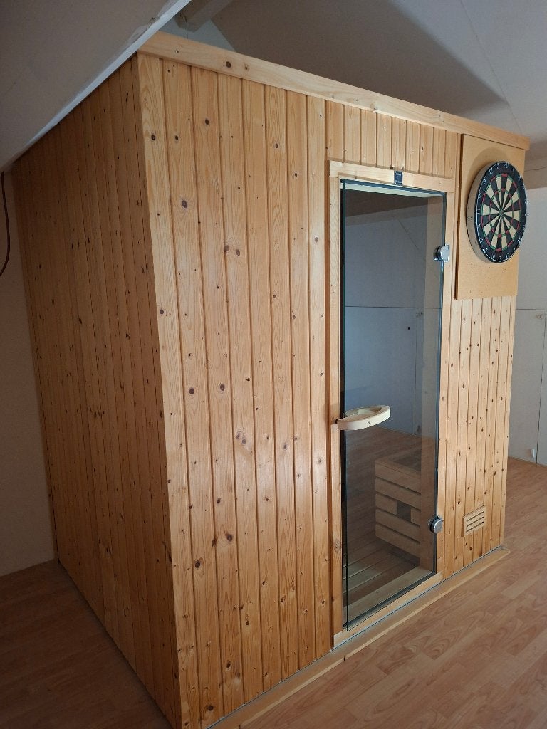 Sauna, Sport en Fitness, Sauna, Zo goed als nieuw, Complete sauna, Fins of Traditioneel, Ophalen