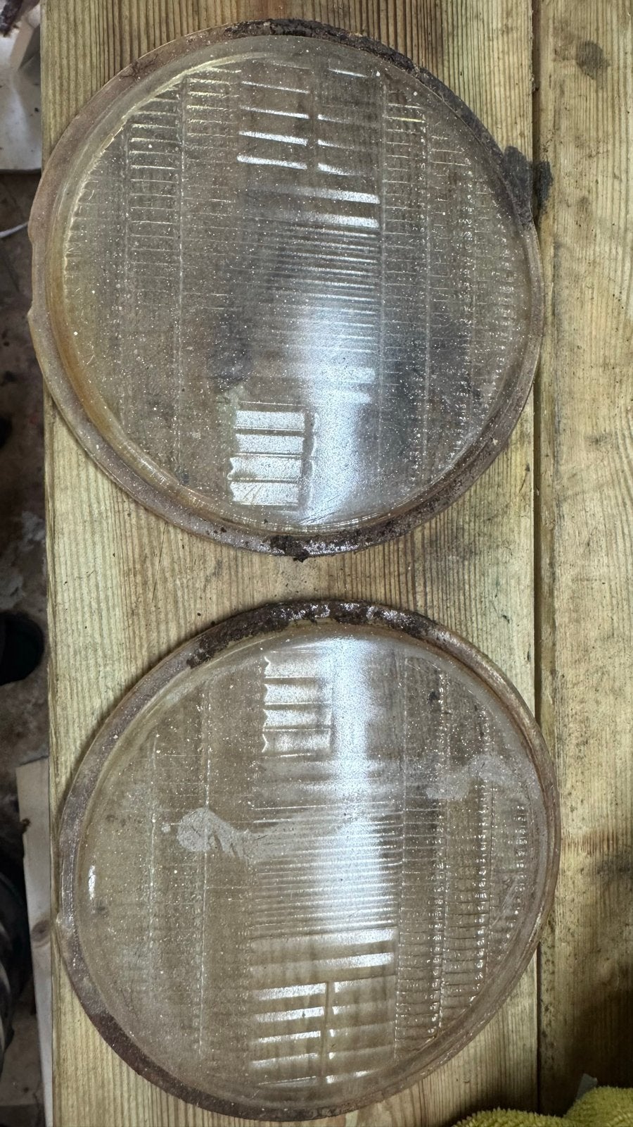 Koplamp lenzen David Brown 770 Selectamatic, Ophalen of Verzenden, Gebruikt, Oldtimer onderdelen