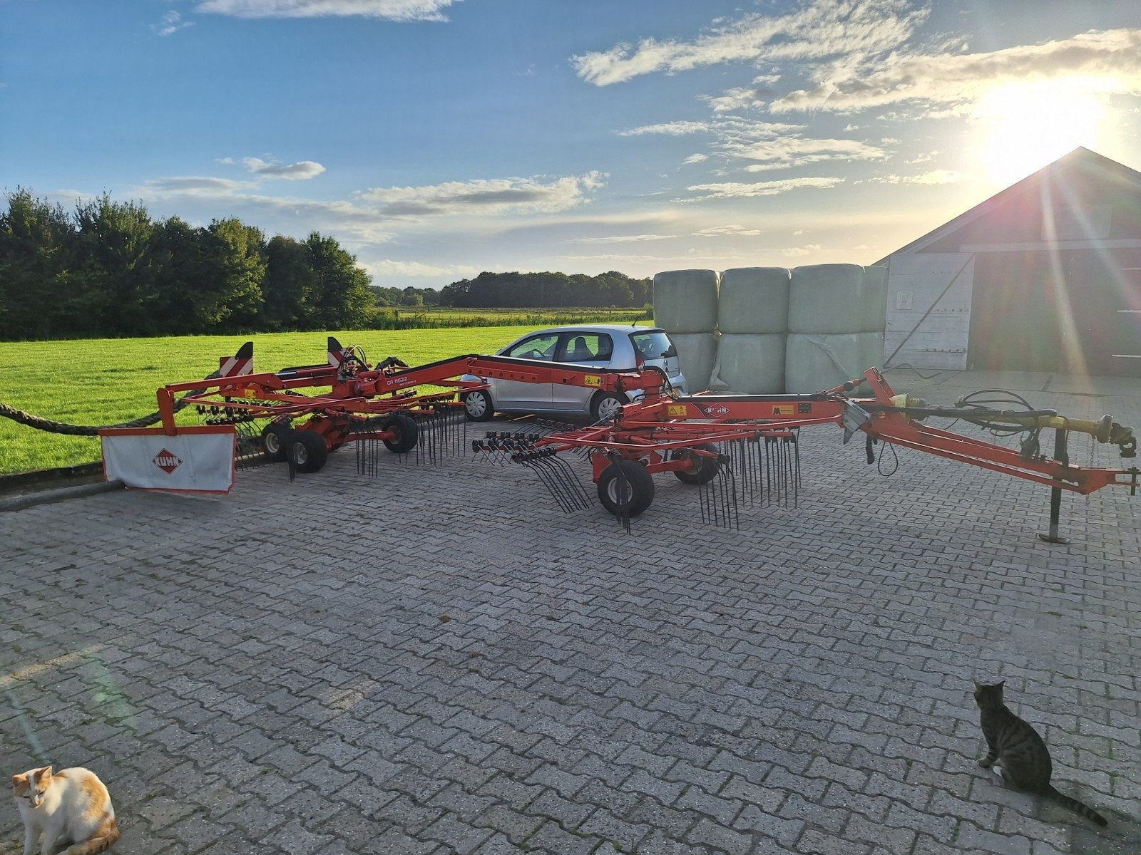 Kuhn Zwadhark, Ophalen, Weidebouw