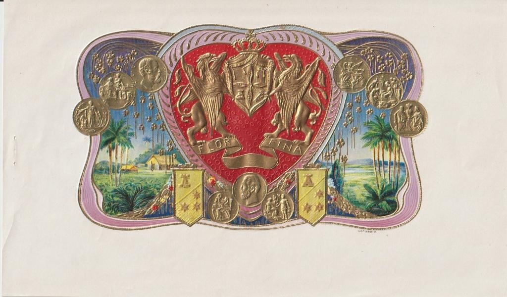etiket R -1313   sigarenbandjes, Verzamelen, Rookartikelen, Aanstekers en Luciferdoosjes, Ophalen of Verzenden, Nieuw, Sigarenbandjes