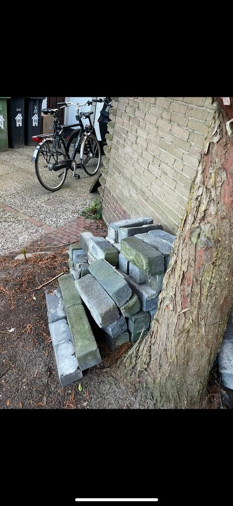 Gratis stenen ophalen, Tuin en Terras, Tegels en Klinkers, Gebruikt, Klinkers, Ophalen of Verzenden, Minder dan 5 m²
