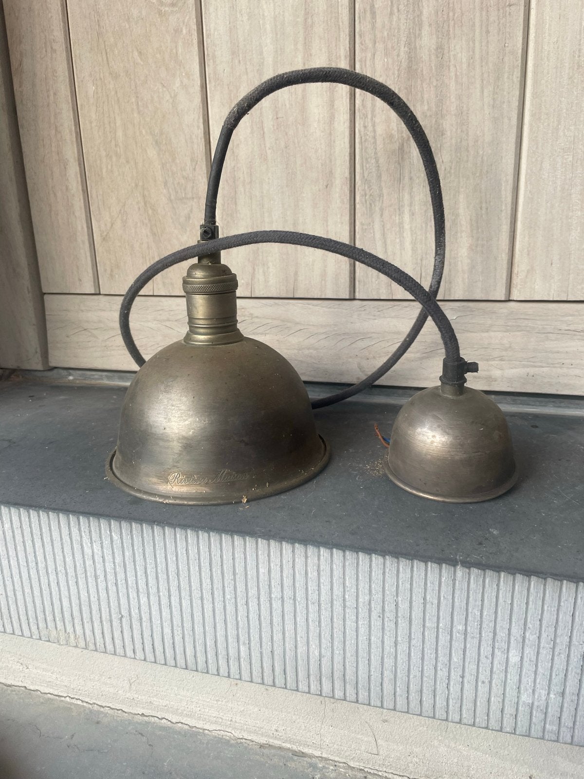 Vintage messing hanglamp - Broste Copenhagen, Ophalen of Verzenden