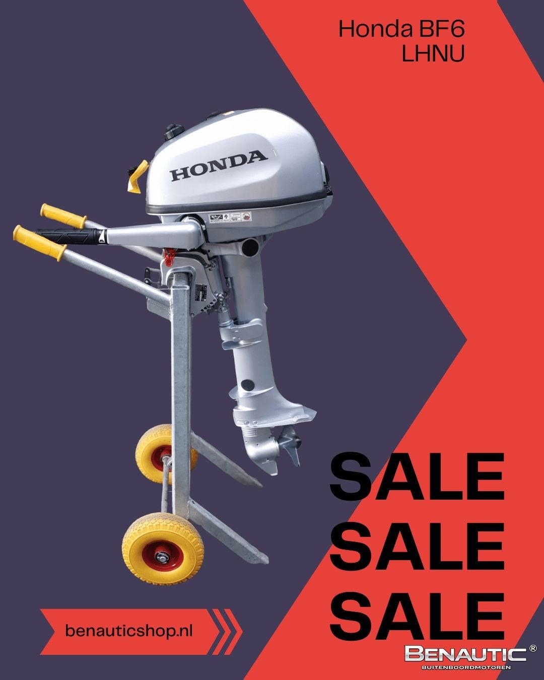 Direct leverbaar! Nieuwe Honda 6pk langstaart BF6 LHNU, -, Nieuw, -, -