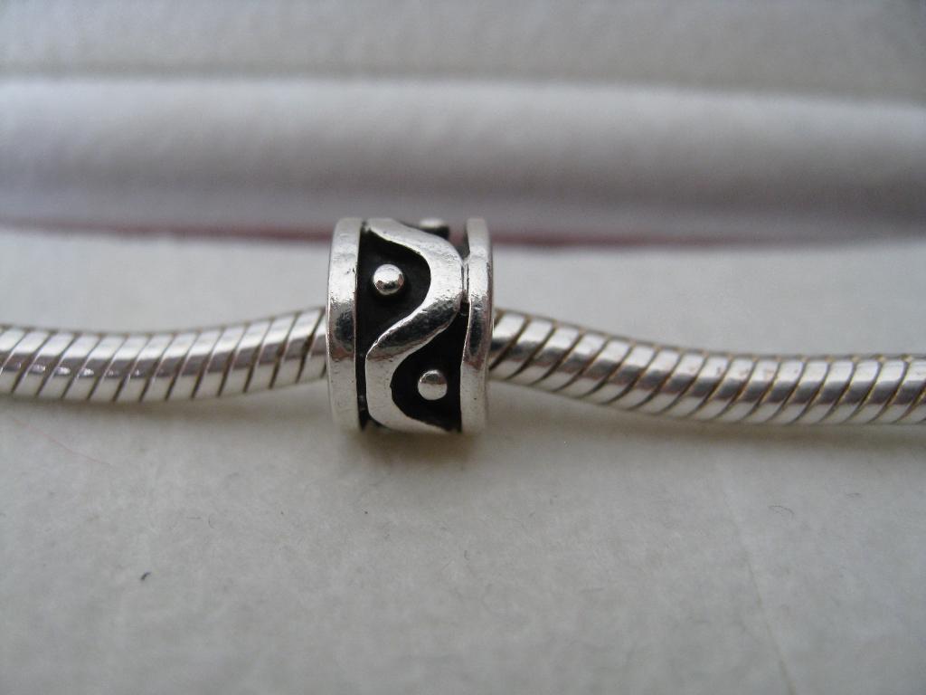 Pandora Bedel Ying en Yang, Verzenden, Zo goed als nieuw, Zilver, Pandora