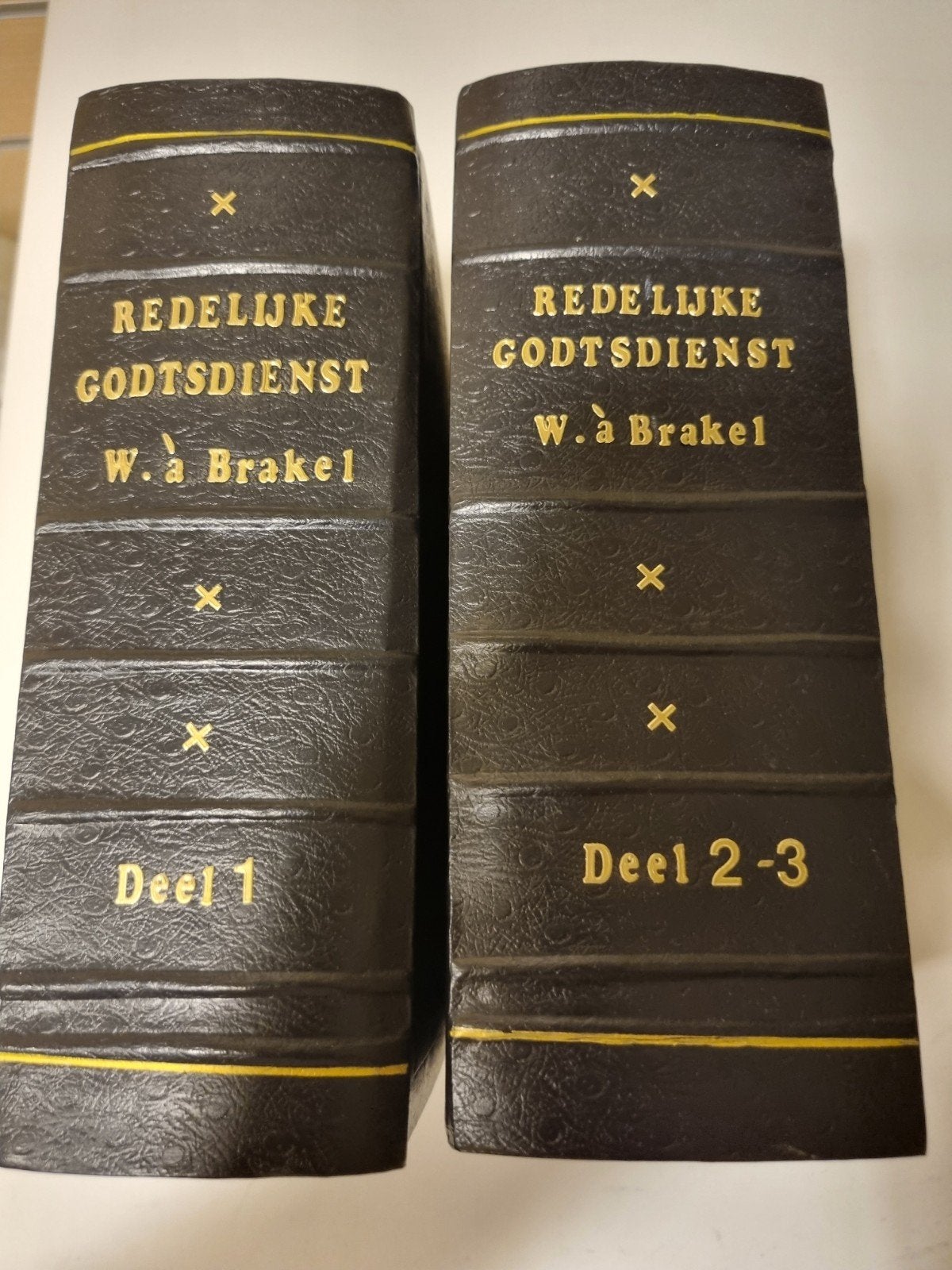W. à Brakel. Redelijke Godsdienst. 3 delen in 2 banden., Ophalen of Verzenden, Gelezen, Christendom | Protestants