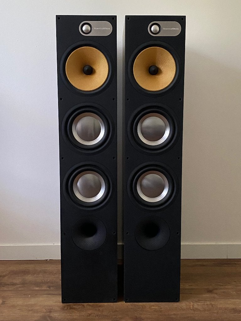 B&W 683 Luidsprekers, 150 watt of meer, Stereo speakers, Ophalen of Verzenden, Zo goed als nieuw